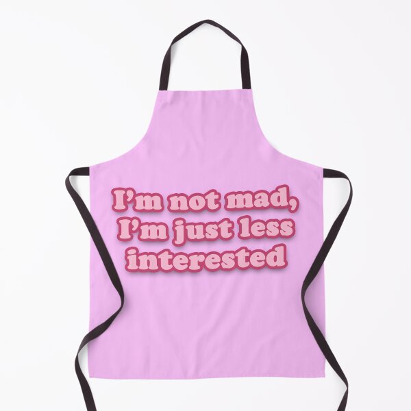 Item preview, i'm not mad, i'm just less interested - pink bubbles designed and sold by stickersbyLexy-.