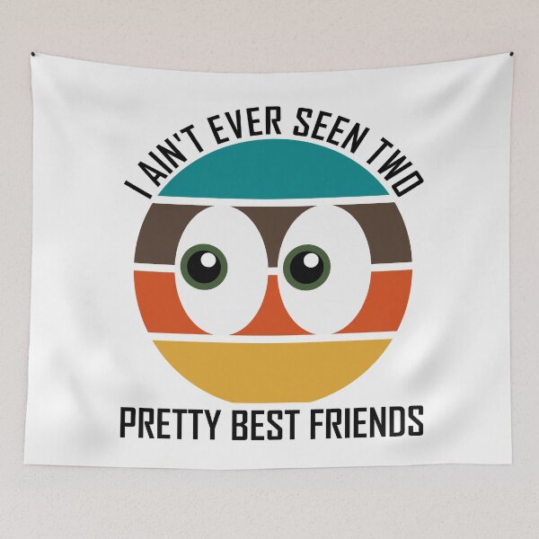 Item preview, I Ain't Never Seen Two Pretty Best Friends - Retro Sunset Eyes designed and sold by AJ-DesignCo.