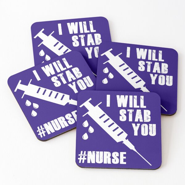 Item preview, Nurse - I Will Stab You designed and sold by KristyBDesigns.
