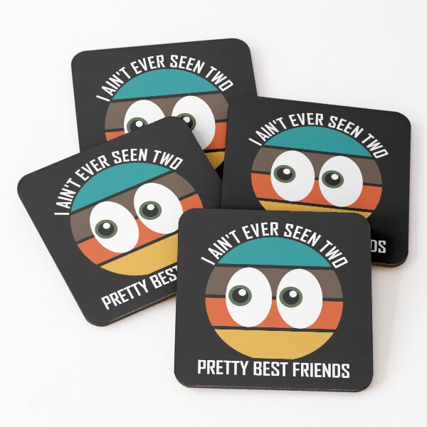Item preview, I Ain't Never Seen Two Pretty Best Friends - Retro Sunset Eyes designed and sold by AJ-DesignCo.