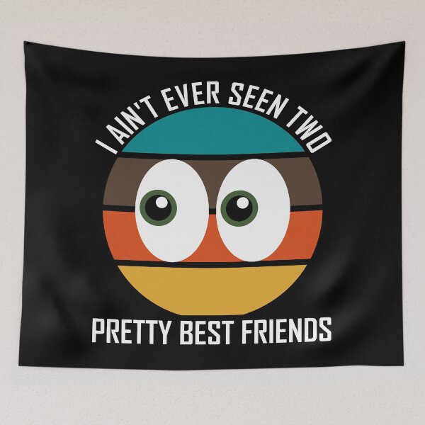 Item preview, I Ain't Never Seen Two Pretty Best Friends - Retro Sunset Eyes designed and sold by AJ-DesignCo.