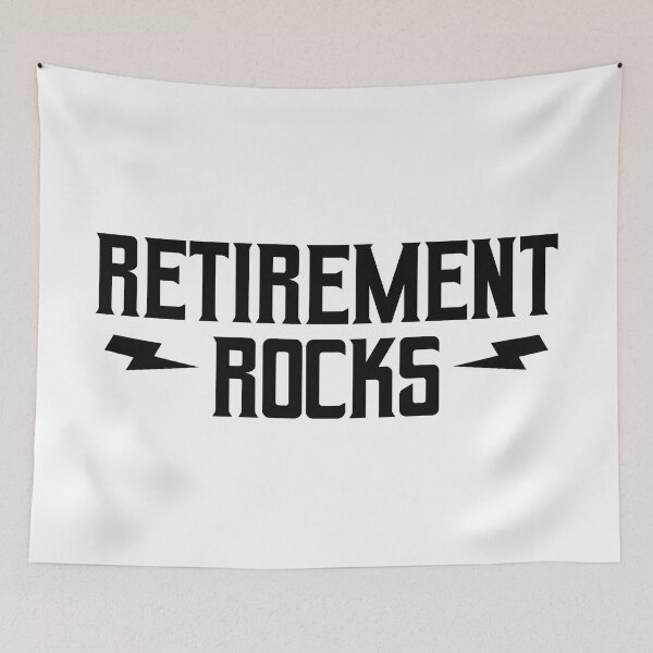 Artikelvorschau, Retirement Rocks entworfen und verkauft von teesaurus.