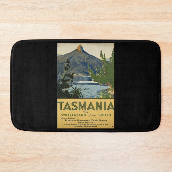 Item preview, retro classic Tasmania Switzerland of the South poster designed and sold by CorasPosters.