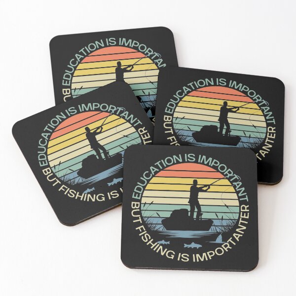 Item preview, Education Is Important But Fishing Is Importanter designed and sold by giftsbyminuet.