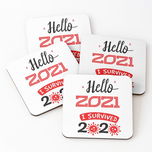 Item preview, hello 2021 i survive 2020 designed and sold by PUNCH ME IN SHOP.
