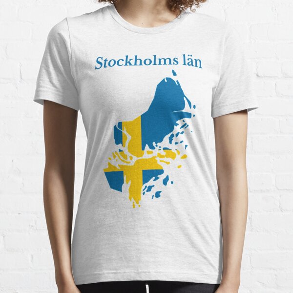 I'd Rather Be In Stockholm Sweden Vintage Souvenir T-Shirt