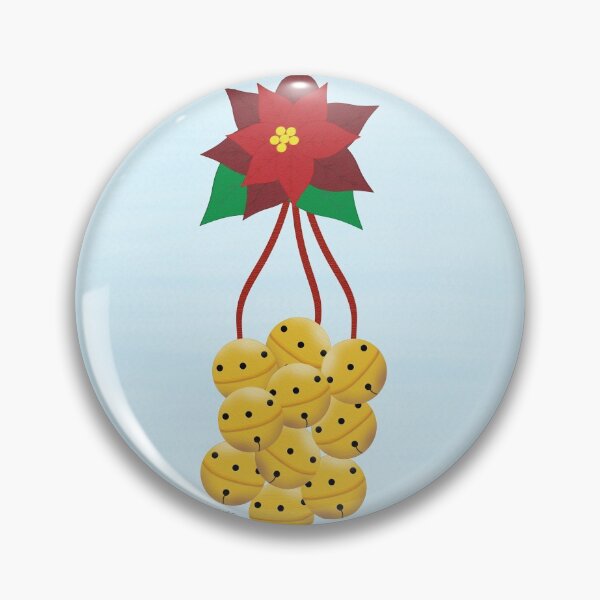 Item preview, Jingle Bells Poinsettia designed and sold by KGsBoutique.