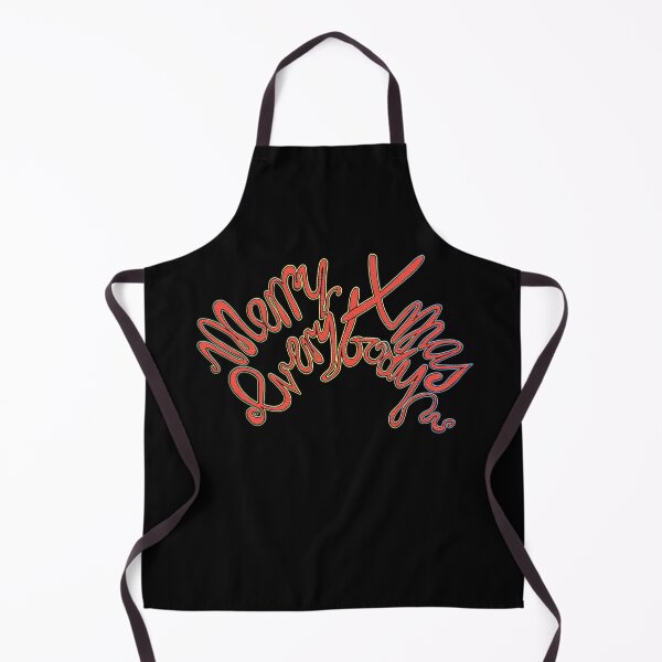 Item preview, Curly lettering Merry Xmas Everybody designed and sold by badlydrawnbabe.