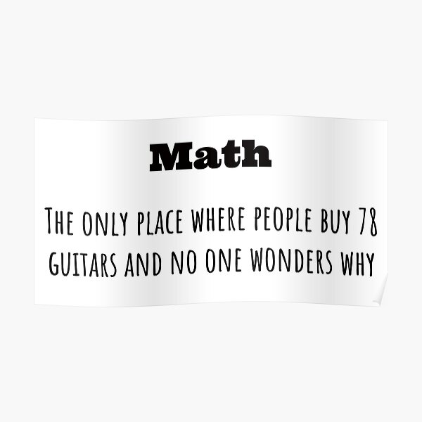 Funny Math Jokes Posters for Sale | Redbubble Funny Math Jokes Posters for Sale | Redbubble