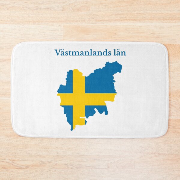 Item preview, Vastmanland County Map, Swedish County, Sweden. designed and sold by marosharaf.
