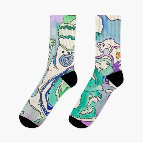 Item preview, ASMR Watercolor Doodle designed and sold by TheDoodleNurse.