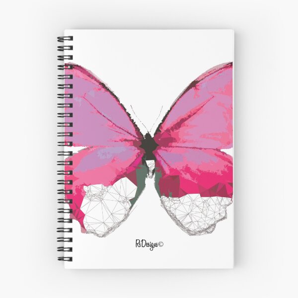 Item preview, Geometric Animal - Pink Butterfly designed and sold by rsteesndesigns.