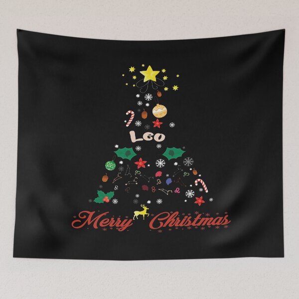 Aperçu de l'œuvre Idée cadeau Leo Santa Joyeux Noël créée et vendue par AstroShop1.