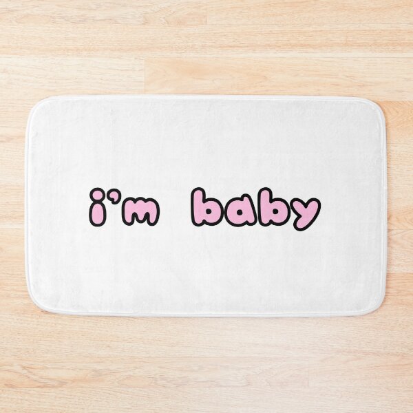 Item preview, I'm baby (pink) designed and sold by Billie Ingram.