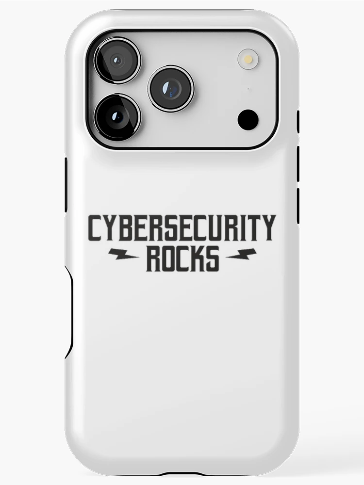 Thumbnail 1 of 4, iPhone Case, Cybersecurity Rocks designed and sold by teesaurus.