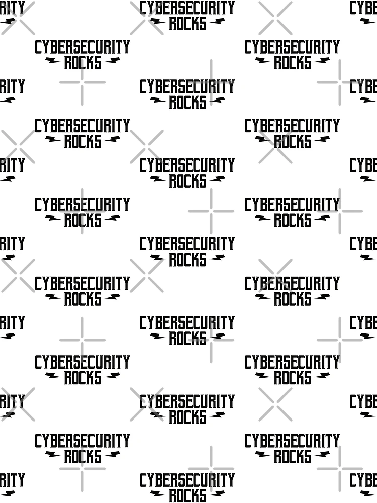 Thumbnail 3 of 3, Scarf, Cybersecurity Rocks designed and sold by teesaurus.