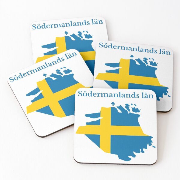Item preview, Sodermanland County Map, Swedish County, Sweden. designed and sold by marosharaf.