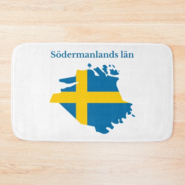 Item preview, Sodermanland County Map, Swedish County, Sweden. designed and sold by marosharaf.