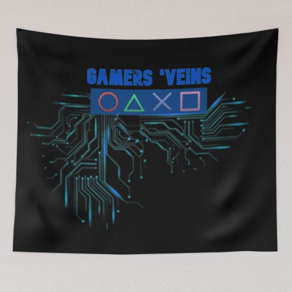 Item preview, Gamers' Veins T-Shirt funny gamers T-Shirt designed and sold by OAPod.