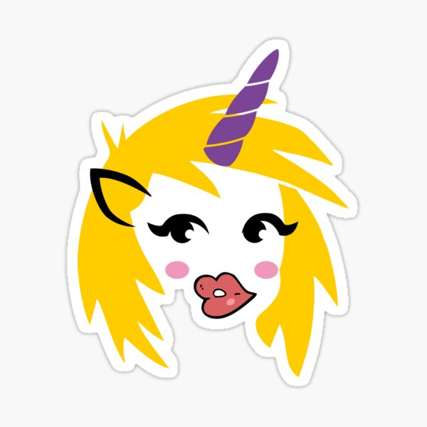 unicorns i love them Sticker