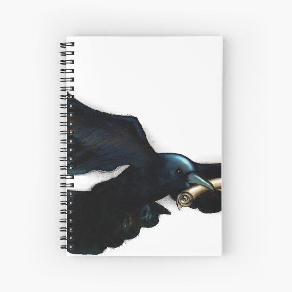 Birds of Hunger Spiral Notebook