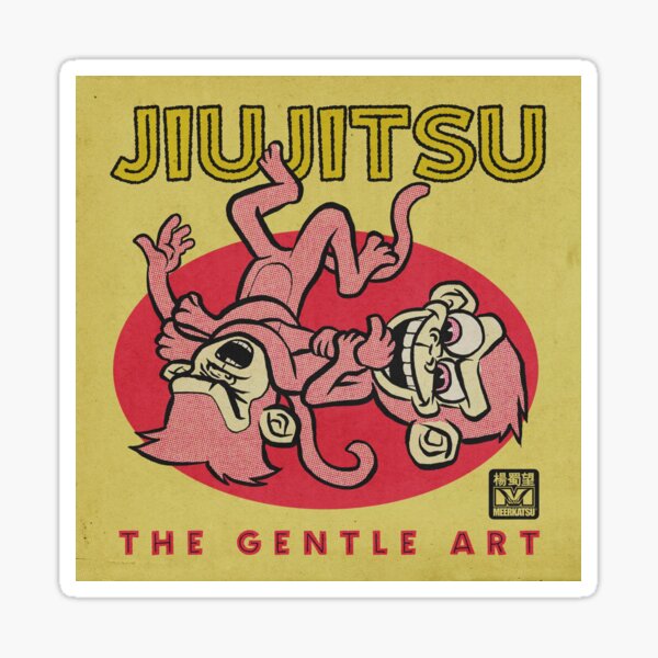 Monkey Jiujitsu Sticker
