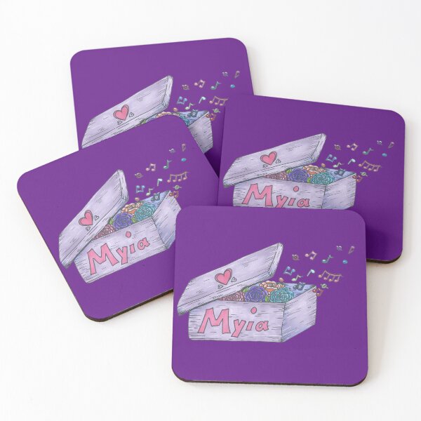 Item preview, Myia Name Art designed and sold by AvalonUnmuzzled.