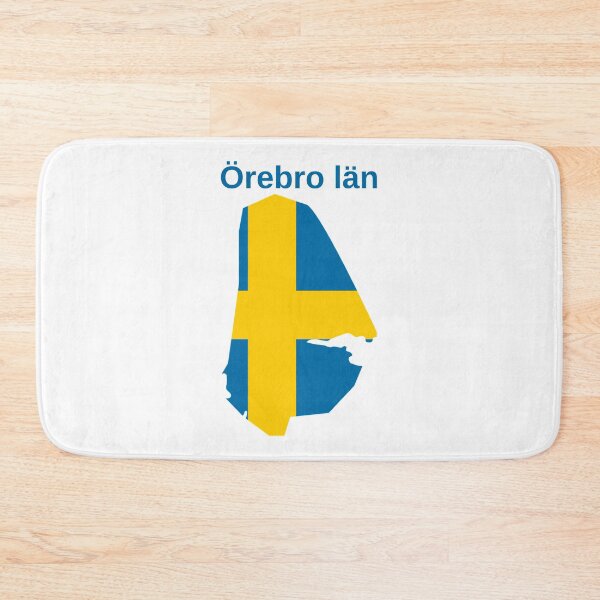 Item preview, Orebro County Map, Swedish County, Sweden. designed and sold by marosharaf.
