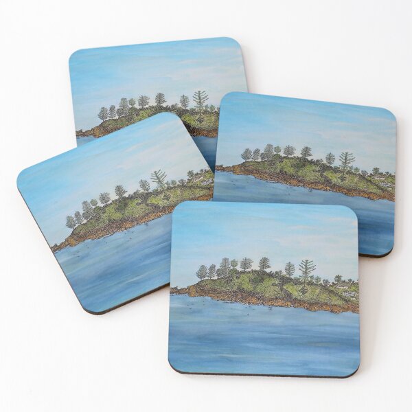Item preview, a sunny Bermagui headland designed and sold by Justina Legoe.