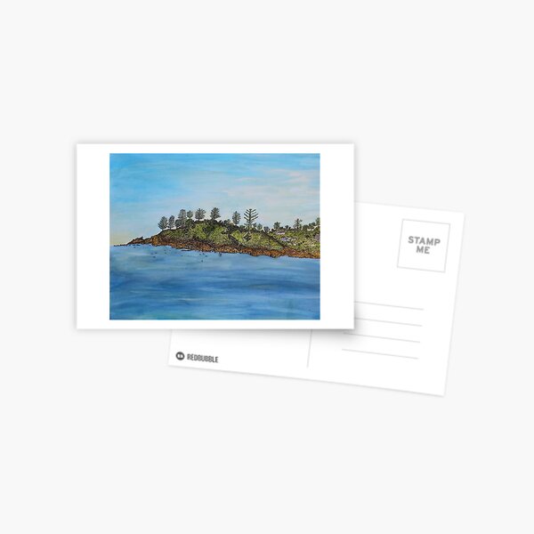 Item preview, a sunny Bermagui headland designed and sold by Justina Legoe.