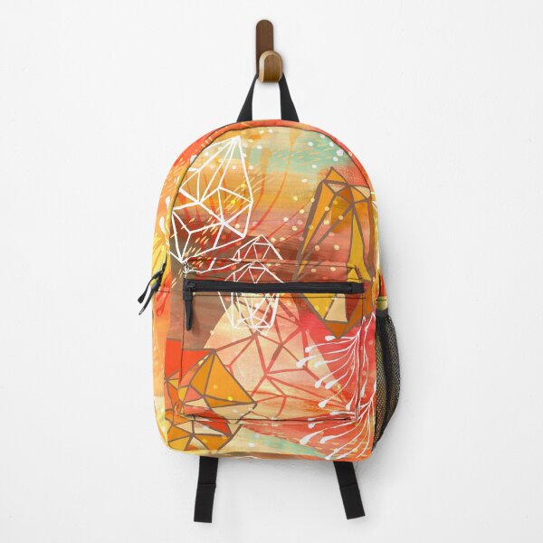 Item preview, Chi Energy Universe Abstract New Age Yoga Orange Fizz designed and sold by Cecilia Mok.