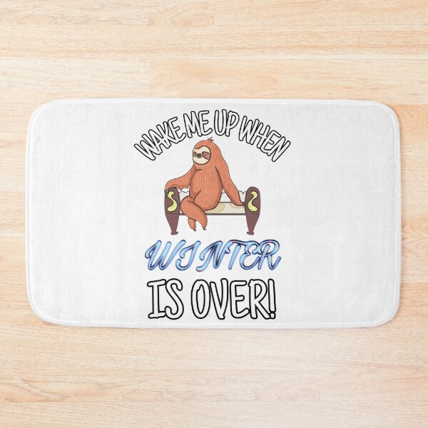 Item preview, Wake Me Up When Winter Is Over Sleepy Sloth designed and sold by Gordon Nelson.