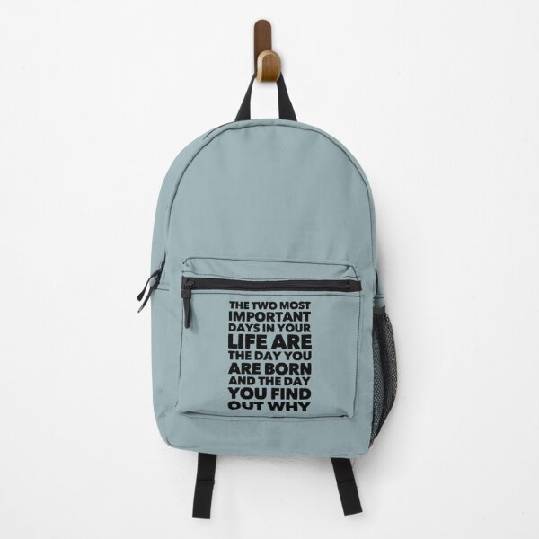 Item preview, Most Important Days in Your Life (black letters) designed and sold by Twittlefish.