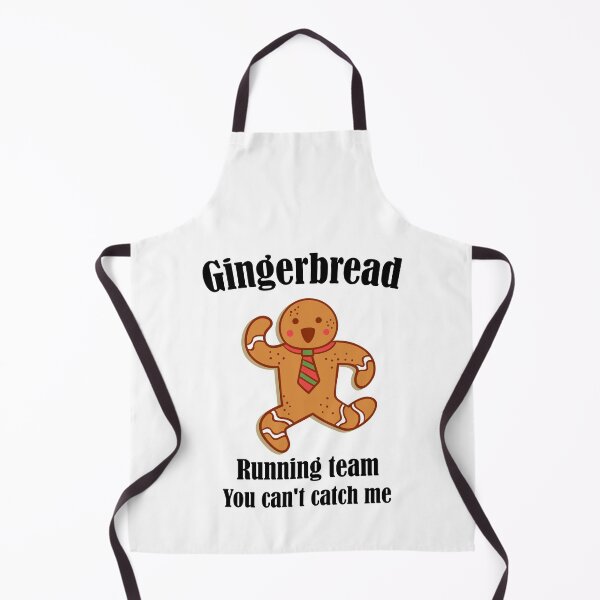 Item preview, Gingerbread Running Team funny Gingerbread Christmas designed and sold by Stella Clue.