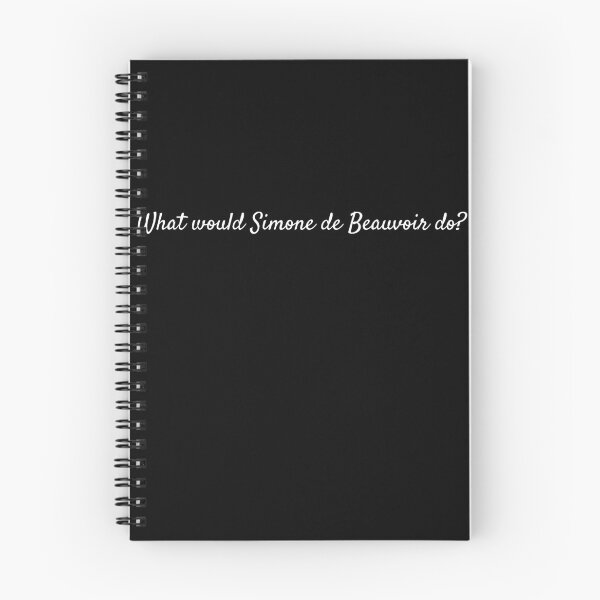 Item preview, What would Simone de Beauvoir do? designed and sold by lolquotes.