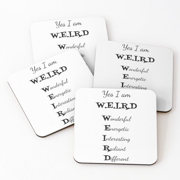 Item preview, Yes I am weird designed and sold by SupremeGoddess.