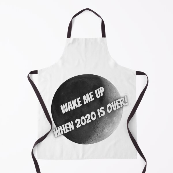 Item preview, Wake me up Once 2020 is Over - White text designed and sold by miTeless seDign.