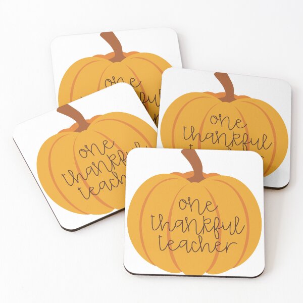 Item preview, One Thankful Teacher Pumpkin designed and sold by Kirsten Uecker.