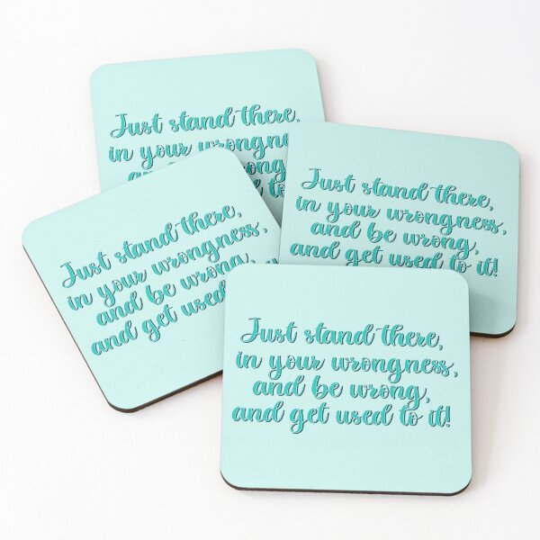 Item preview, West Wing Quote Wrongness designed and sold by baranskini.