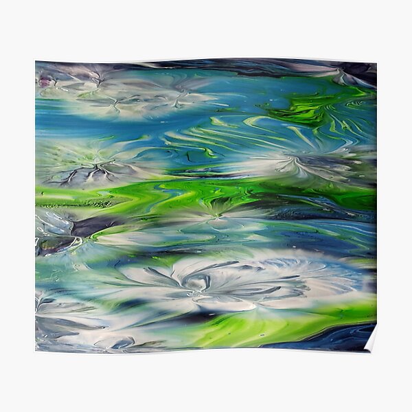 AROUND THE LILY PAD Poster