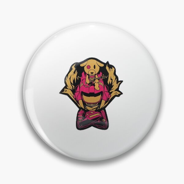 Item preview, FLCL Sticker - Canti/The Pillows designed and sold by Chimera-Kraken.
