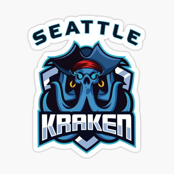 Seattle Kraken Hockey Stickers | Redbubble