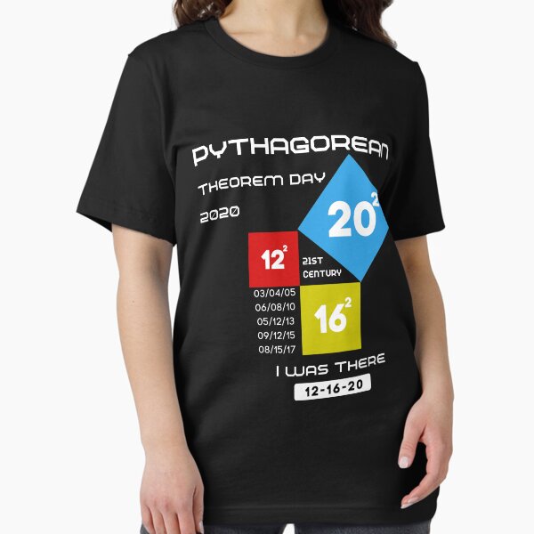 Item preview, Pythagorean Theorem Day 12-16-20 I Was There Math Humor designed and sold by ZEROXCOOL.