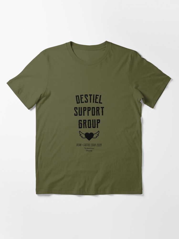 Supernatural T-Shirts - Destiel Support Group, Supernatural Classic T-Shirt  RB2409