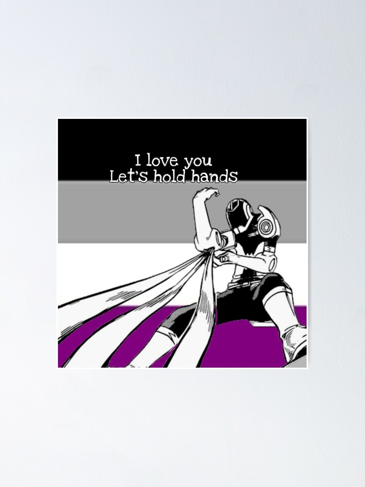 My Hero Academia Sero Hanta Asexual Pride Flag Poster For Sale By