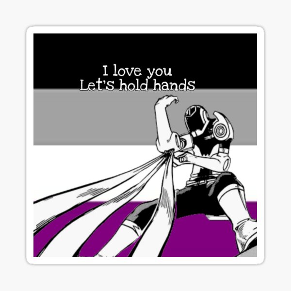 My Hero Academia Sero Hanta Asexual Pride Flag Sticker For Sale By