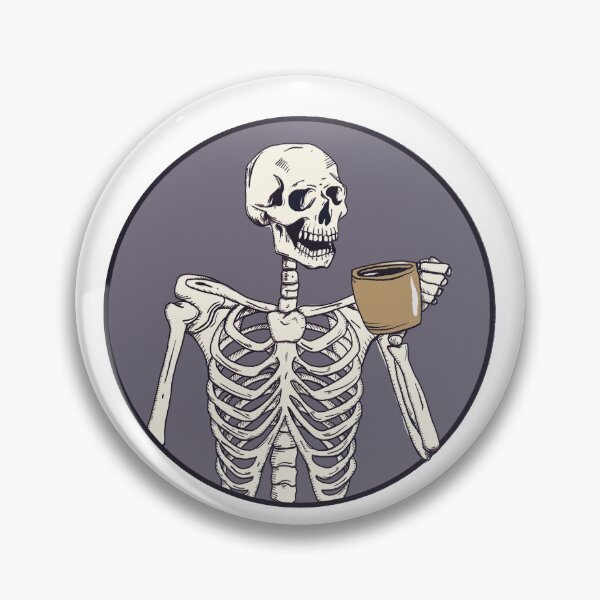 Item preview, Coffee skelly  designed and sold by Hijacked.