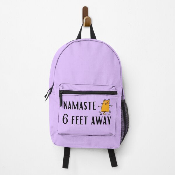 Item preview, Funny Namaste Yoga Social Distancing Design designed and sold by Hopscotch Shop Designs.
