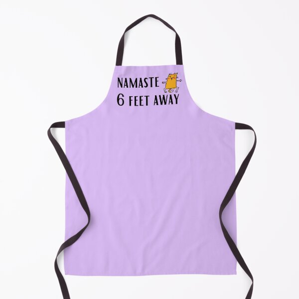 Item preview, Funny Namaste Yoga Social Distancing Design designed and sold by Hopscotch Shop Designs.