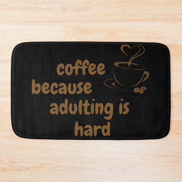 Item preview, Café porque la adultez es difícil designed and sold by Clarissa-Castle.